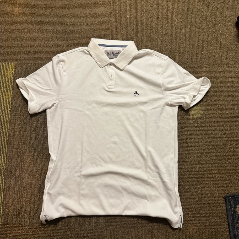 Original Penguin Men's Classic White Polo